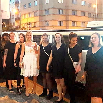 Hummer Limo Hen Voyage